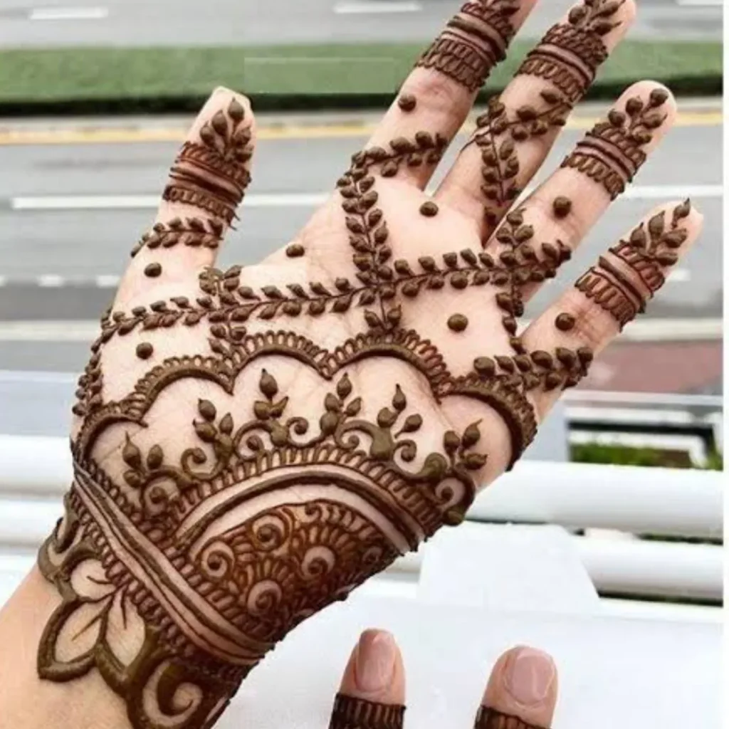 न्यू अरेबिक मेहंदी डिजाइन फोटो