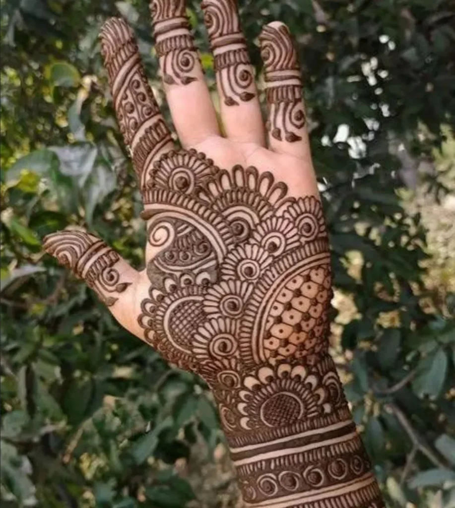 न्यू अरेबिक मेहंदी डिजाइन फोटो