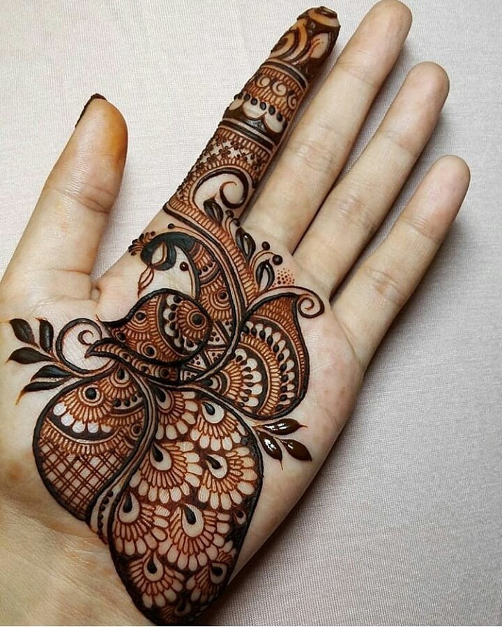 bel mehndi design