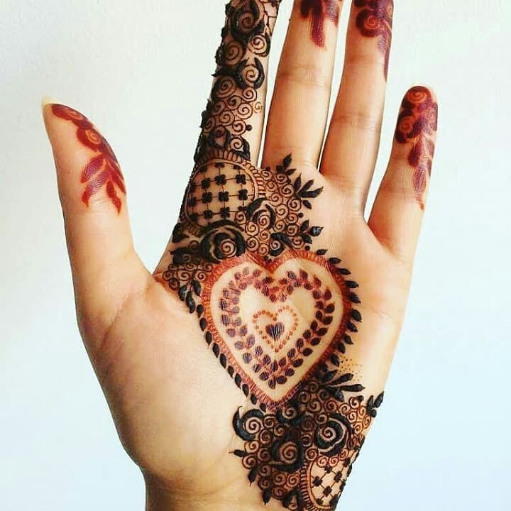 bel mehndi design