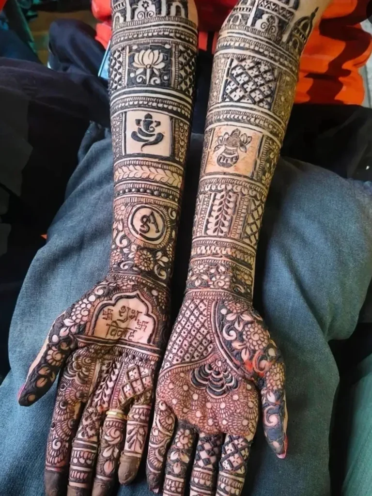 शादी मेहंदी डिजाइन