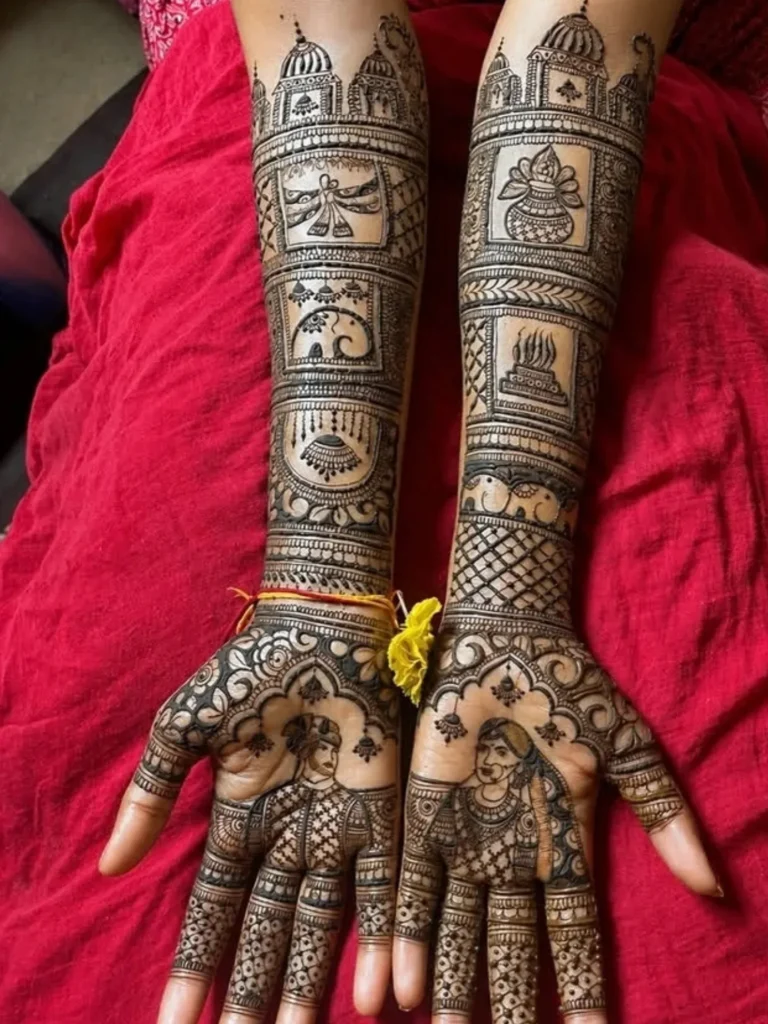 शादी मेहंदी डिजाइन
