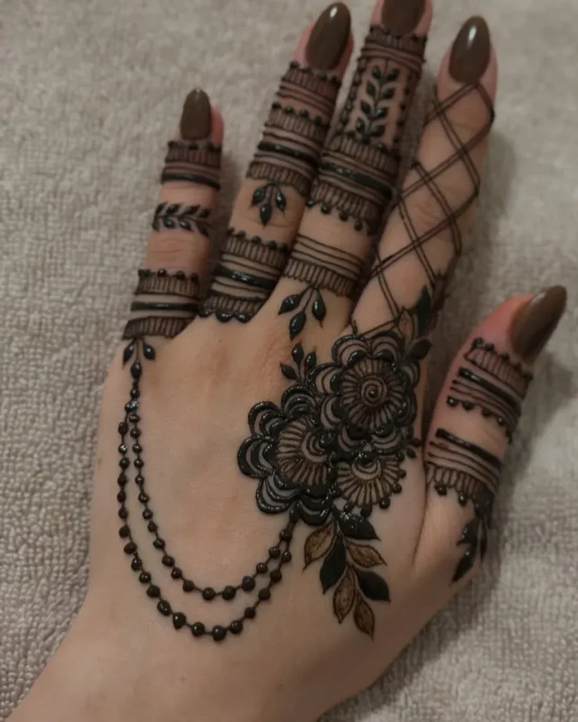 स्टाइलिश न्यू मेहंदी डिजाइन