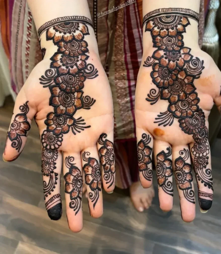 स्टाइलिश न्यू मेहंदी डिजाइन