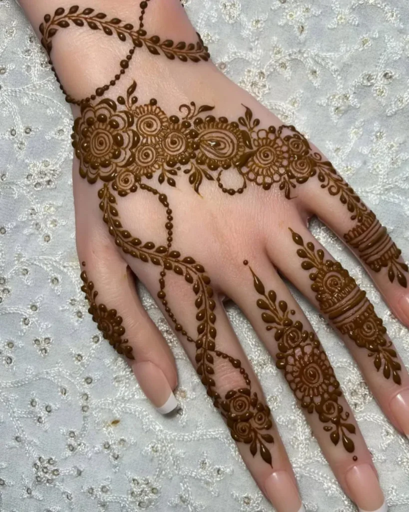 स्टाइलिश न्यू मेहंदी डिजाइन