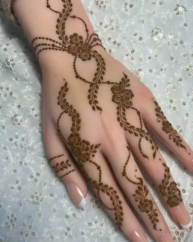 स्टाइलिश न्यू मेहंदी डिजाइन