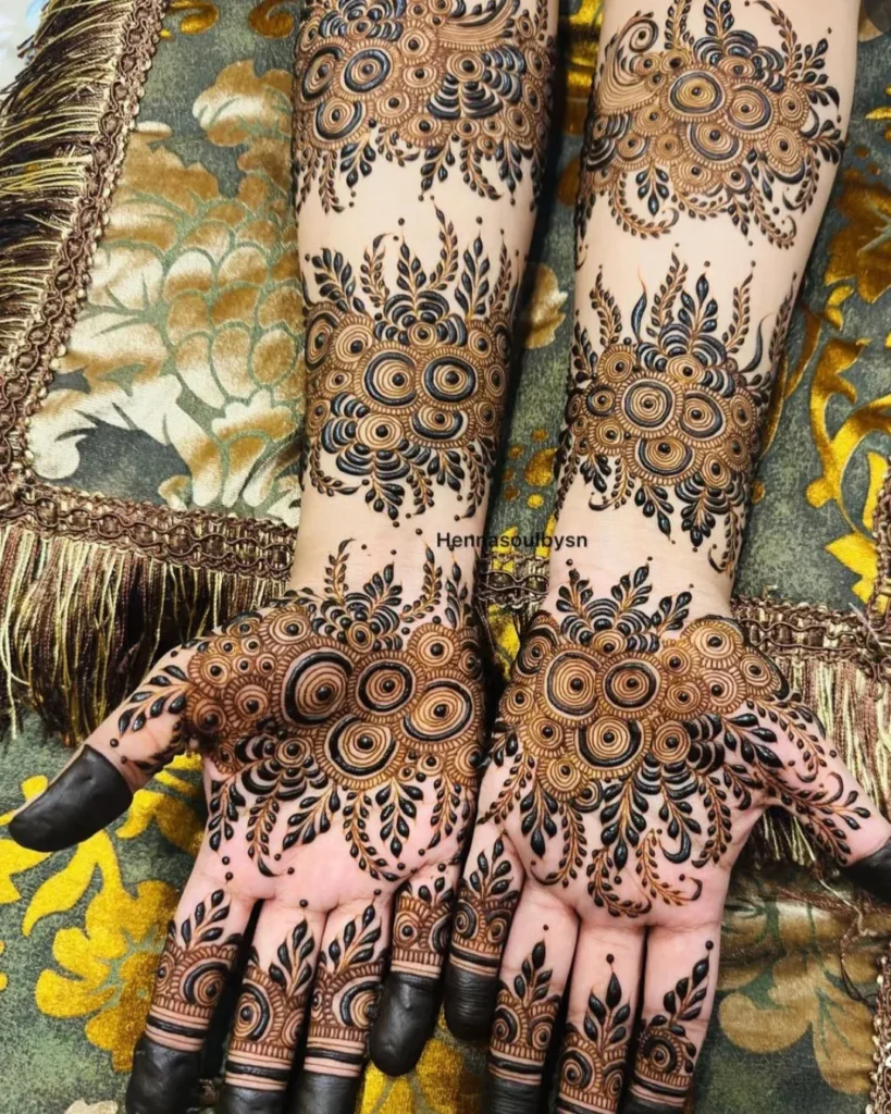 Stylish new mehndi design Images