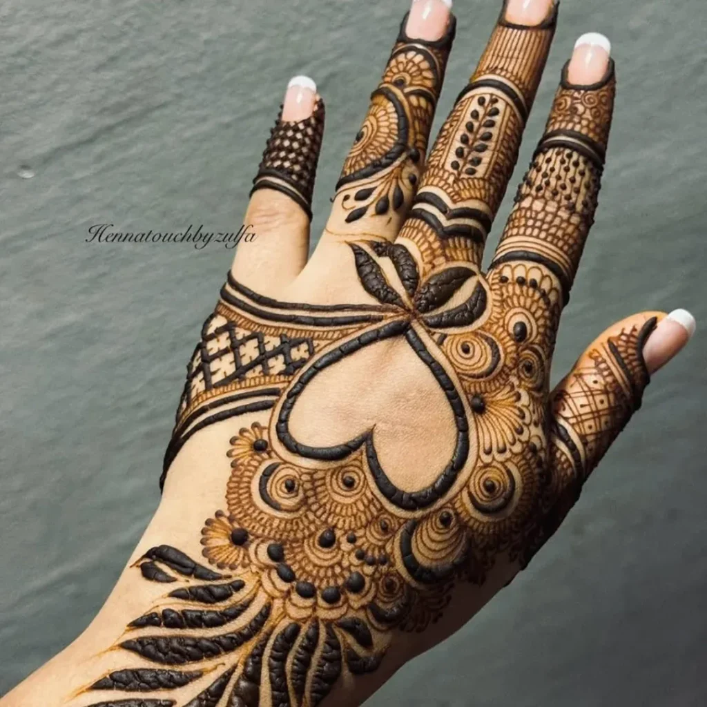 Stylish new mehndi design Images