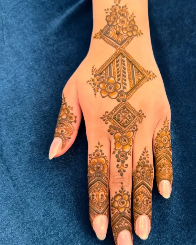 Stylish new mehndi design Images