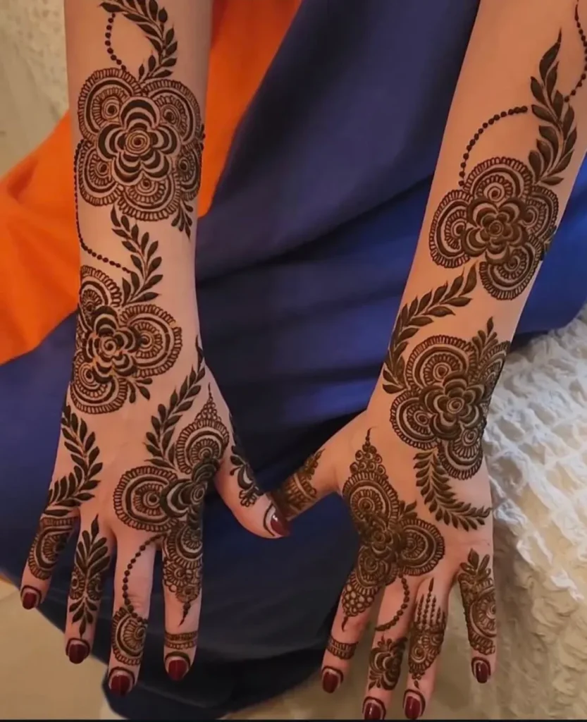 Stylish new mehndi design Images