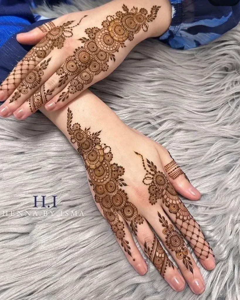 Stylish new mehndi design Images