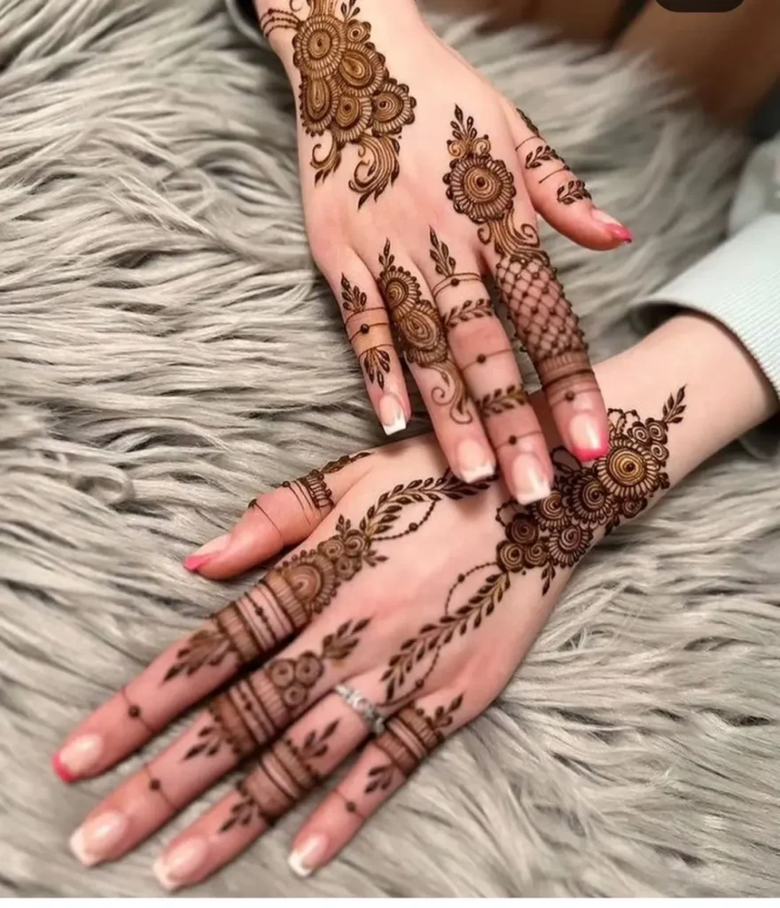 Stylish new mehndi design Images