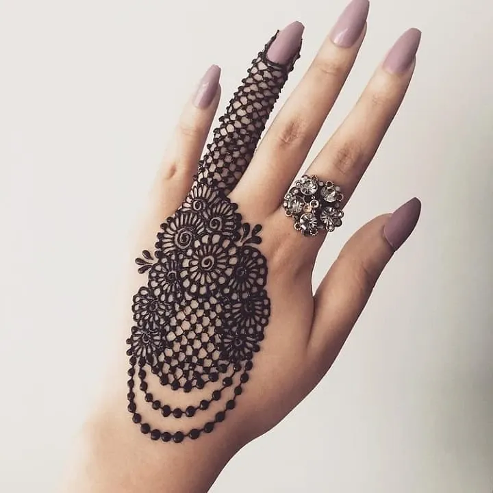 Stylish new mehndi design Images