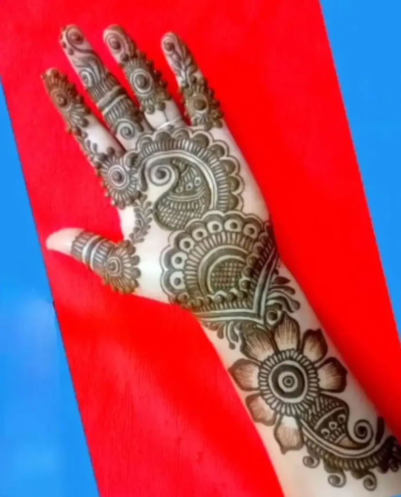 Stylish new mehndi design Images
