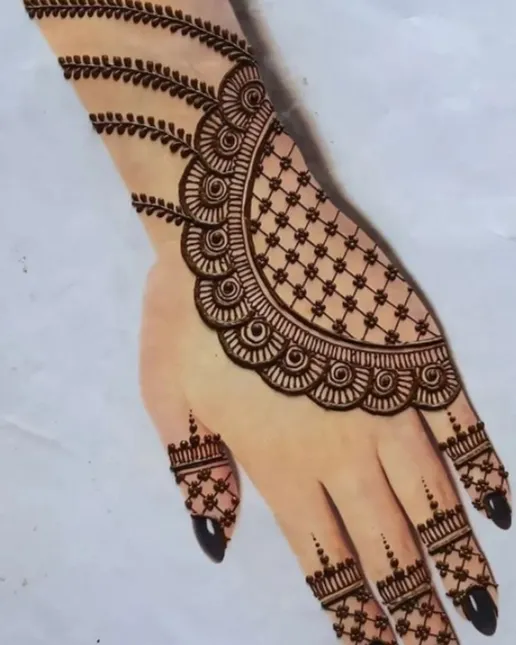 Stylish new mehndi design Images