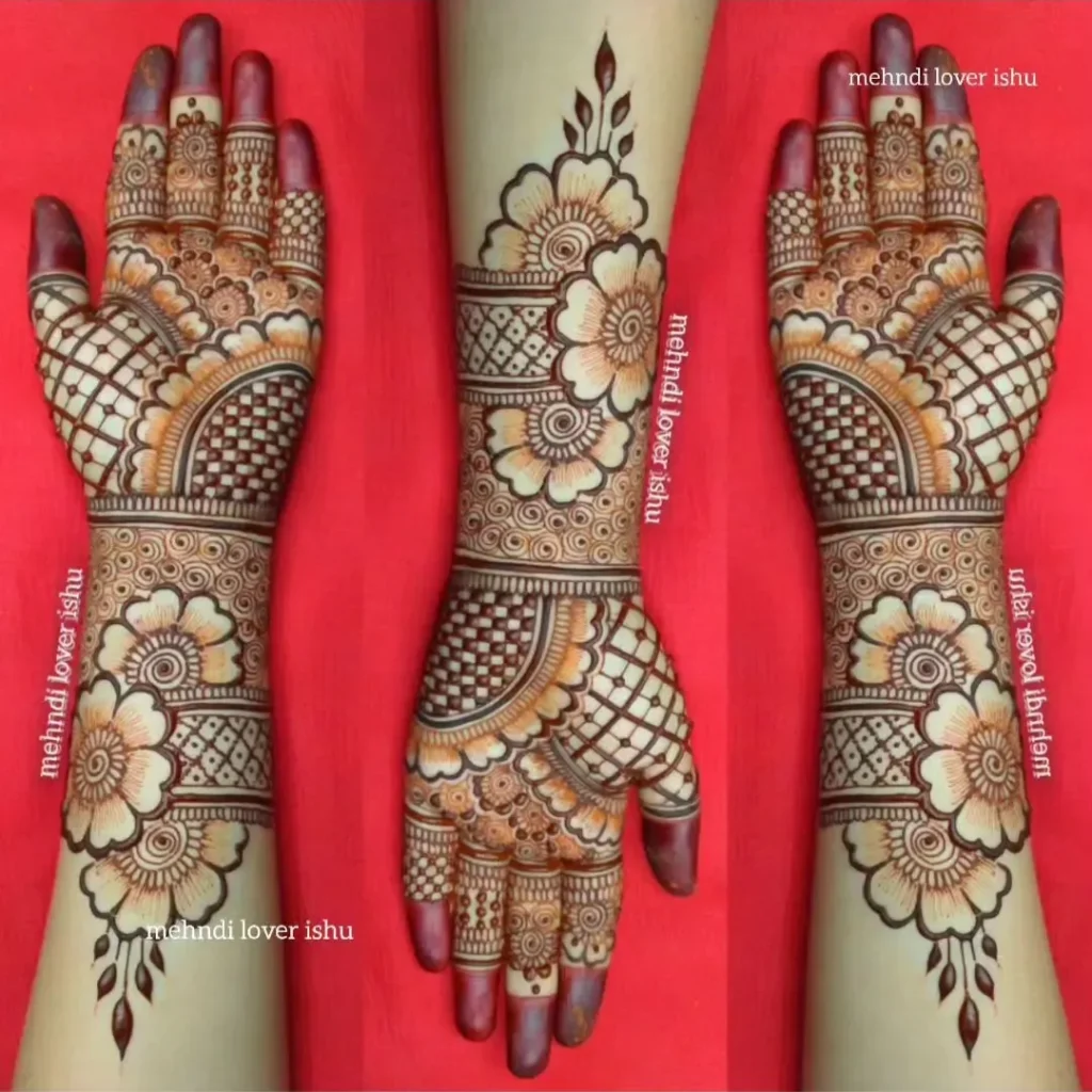 Stylish new mehndi design Images